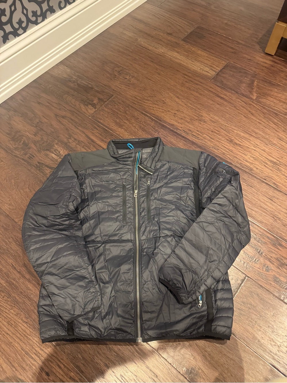 Kuhl Men's Black Quilted Puffer Jacket